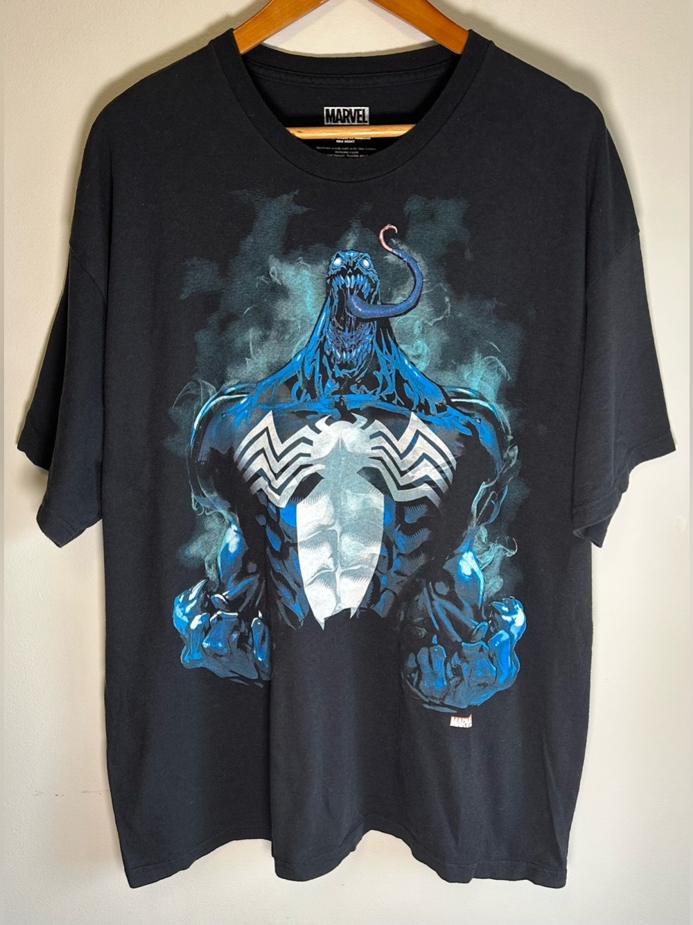 Marvel Venom Rage Men's T-Shirt 2XL Black Official Licensed Comic Graphic Tee